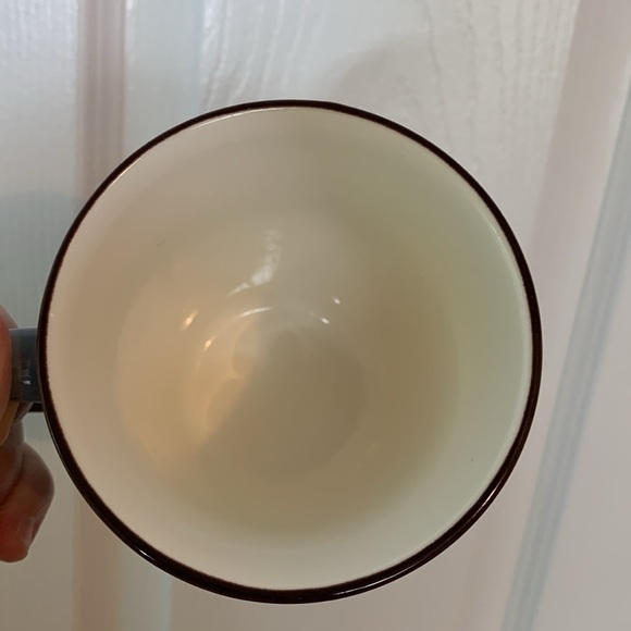 Coffee Mug Bone China “A Liquid Hug For Your Brain Coffee” Casa Signature NWT - Picture 6 of 6